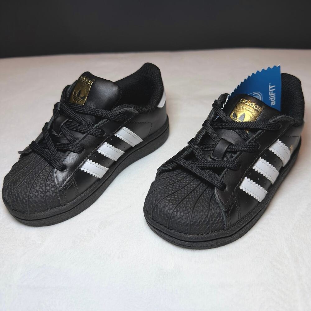 Adidas Superstar TD “Core Black / White” | 6.5C/K - Picture 3 of 11